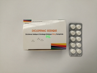 중국 Adco - Diclofenac 25MG 50MG 75MG 해열제를 메모장에 기입합니다 - 진통성 약 협력 업체