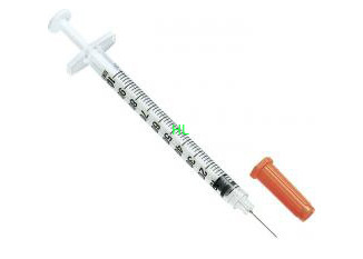 중국 0.5ML 1ML 물집 패킹에 있는 조정 바늘을 가진 처분할 수 있는 인슐린 주사통 협력 업체