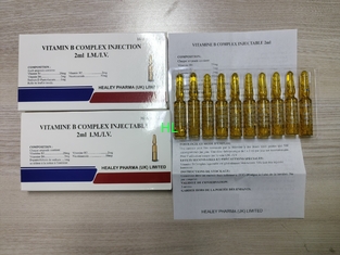 중국 Vitamin B Complex 주입 2mL 10ML 규정식 보충교재 약 협력 업체