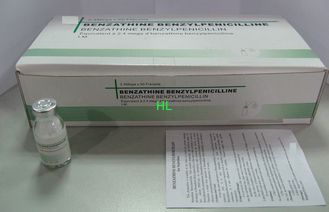 중국 주입 2.4M 항생 약 50VIALS/상자를 위한 벤자틴 Benzylpenicilline 협력 업체