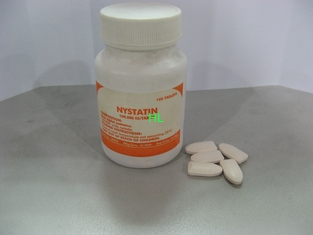 중국 Nystatin는 500000IU (500mg) 항생 약을 BP/USP 메모장에 기입합니다 협력 업체