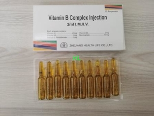 중국 Vitamin B Complex 주입 2mL 10ML 규정식 보충교재 약 협력 업체